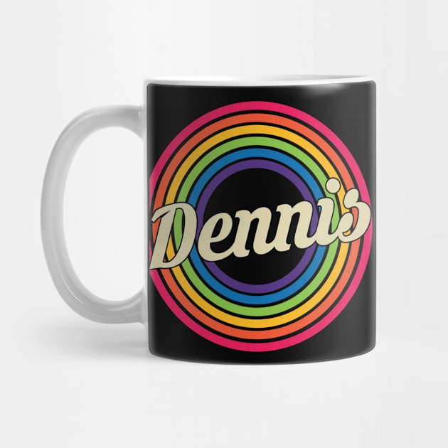 Dennis - Retro Rainbow Style by MaydenArt